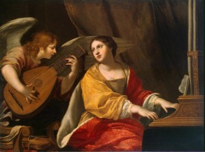 Blanchard_Jacques- pintor barroco frances -1600-1638-St_Cecilia